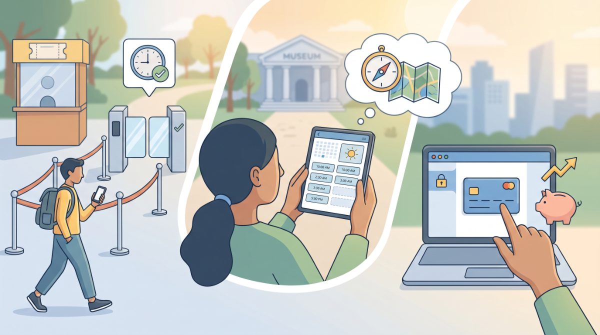 Đặt Vé Tham Quan Online Có Lợi Ích Gì?
