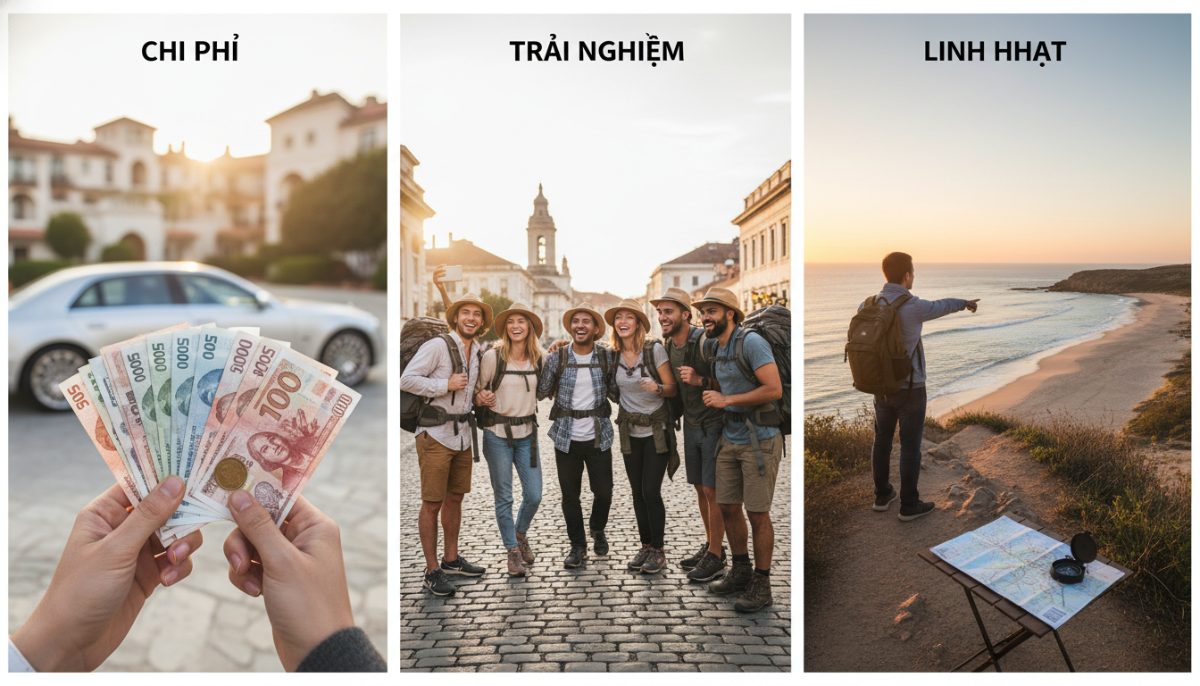 Thuê Xe Riêng Hay Đi Tour Ghép? So Sánh Chi Tiết - ảnh minh họa 3